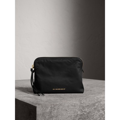 burberry black clutch