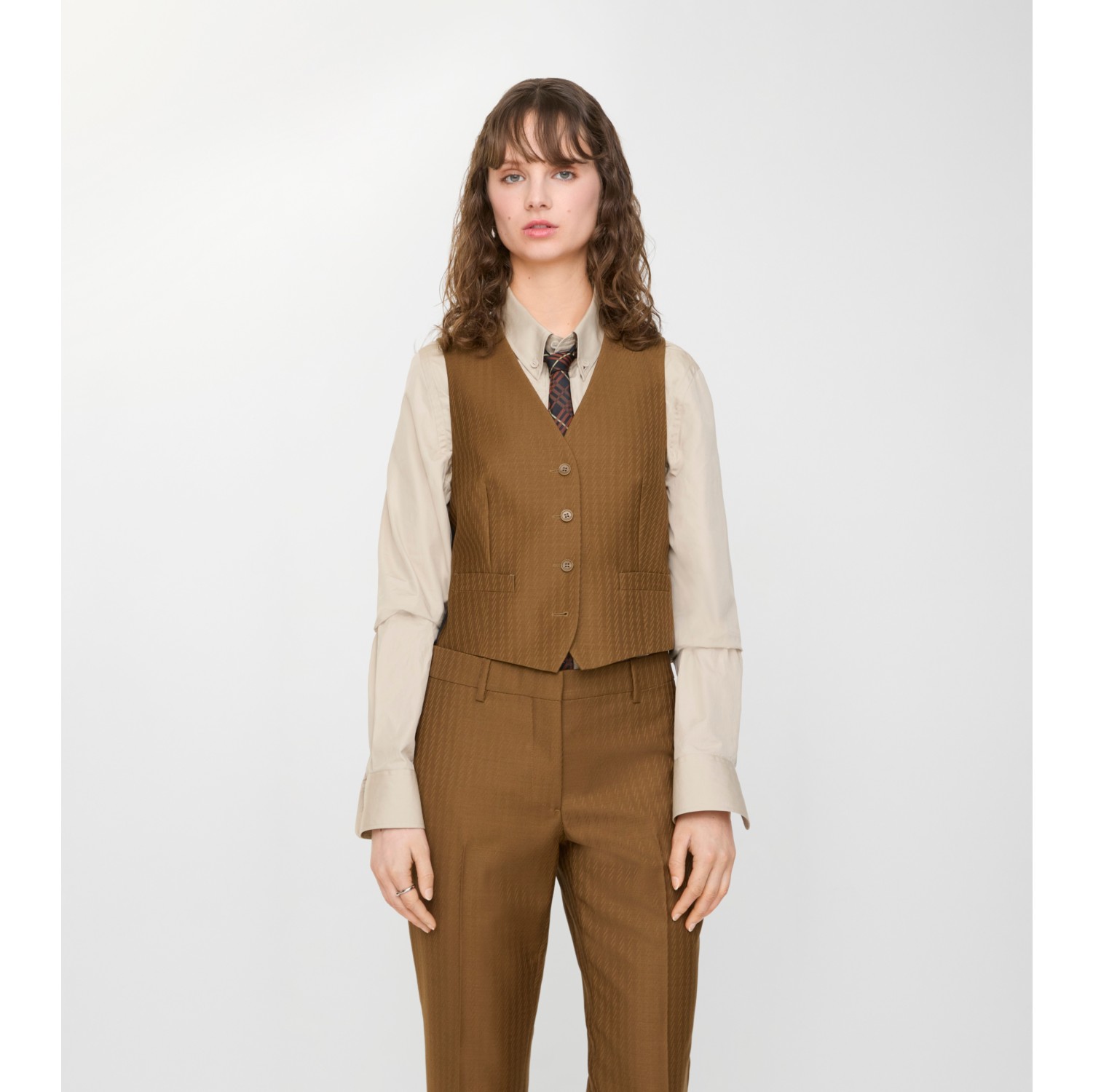 Wool Mohair Waistcoat