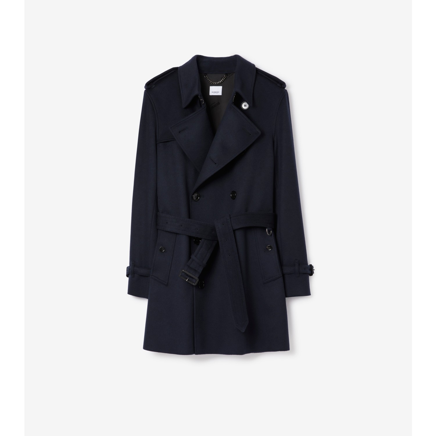 Short Wool Cashmere Wimbledon Trench Coat