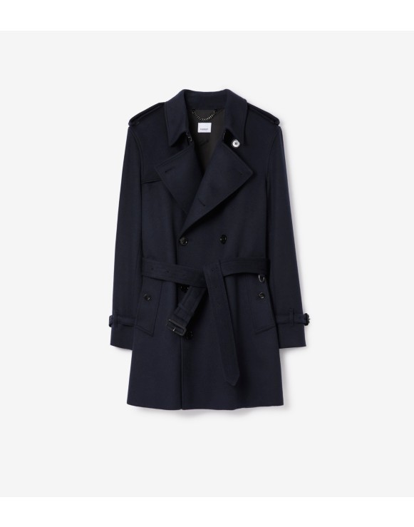 Short Wool Cashmere Wimbledon Trench Coat