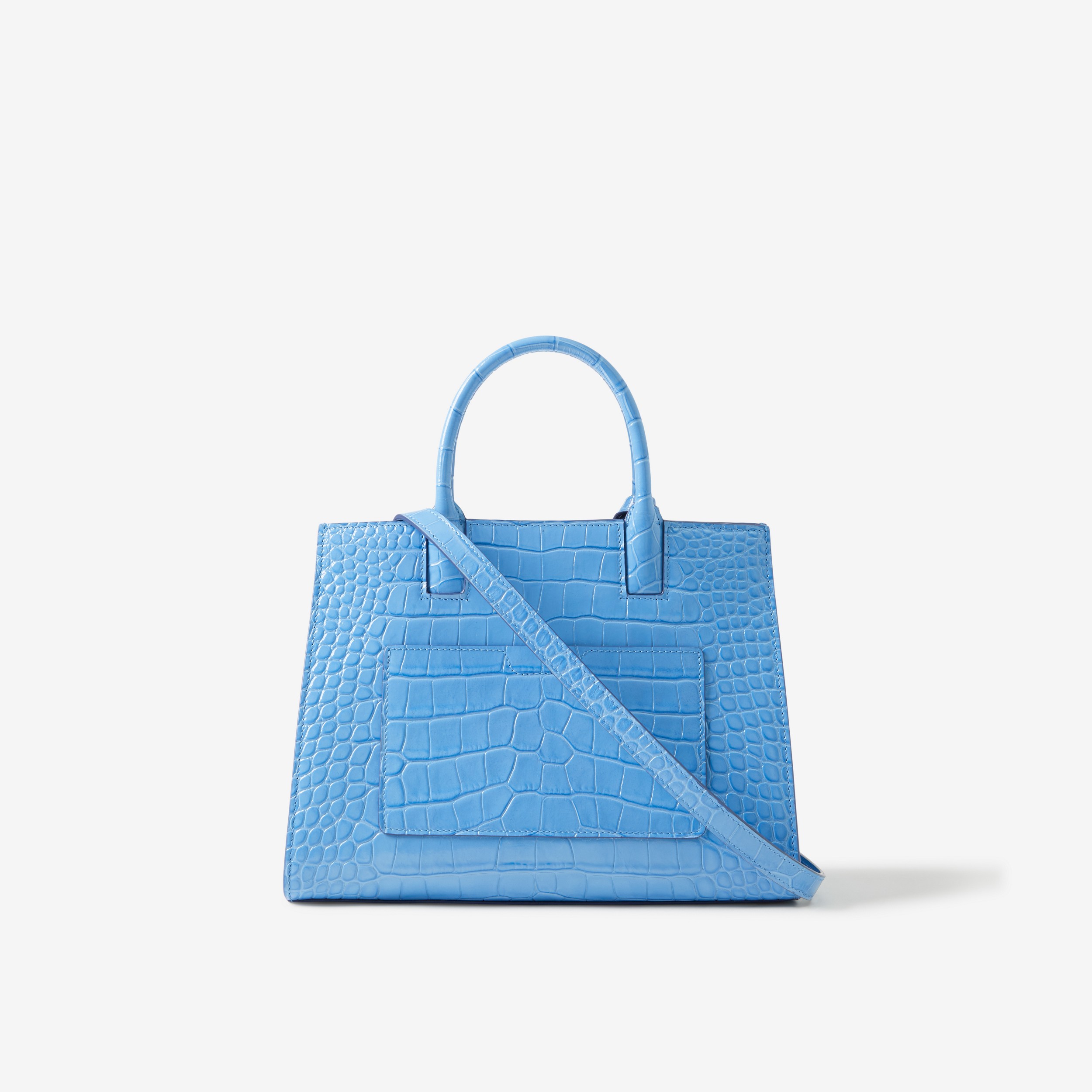Bolsa Frances - Mini (Azul Centáurea Discreto) - Mulheres | Burberry® oficial - 3