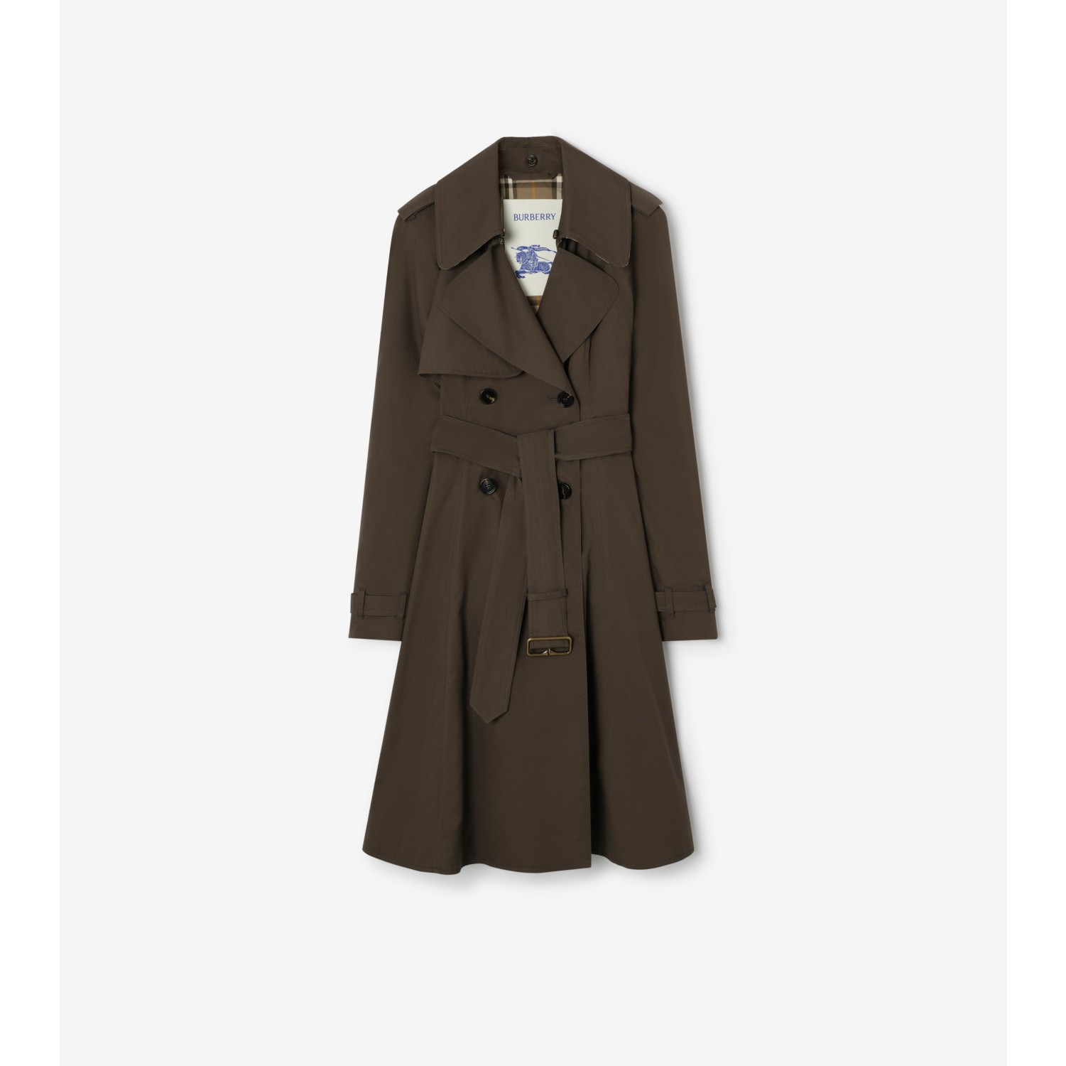 Long Gabardine Pembury Trench Coat