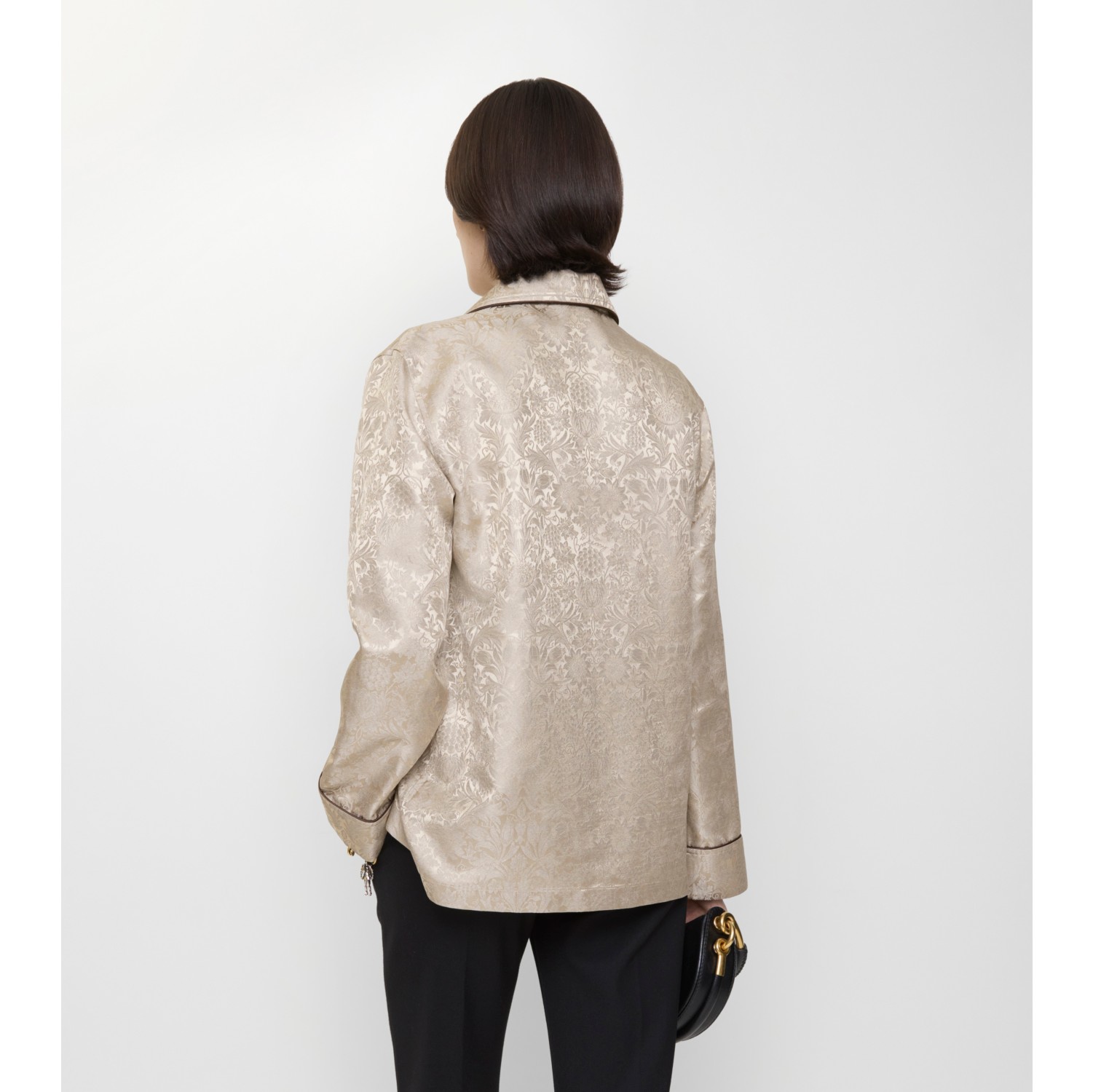 Sunflower Silk Pyjama Shirt