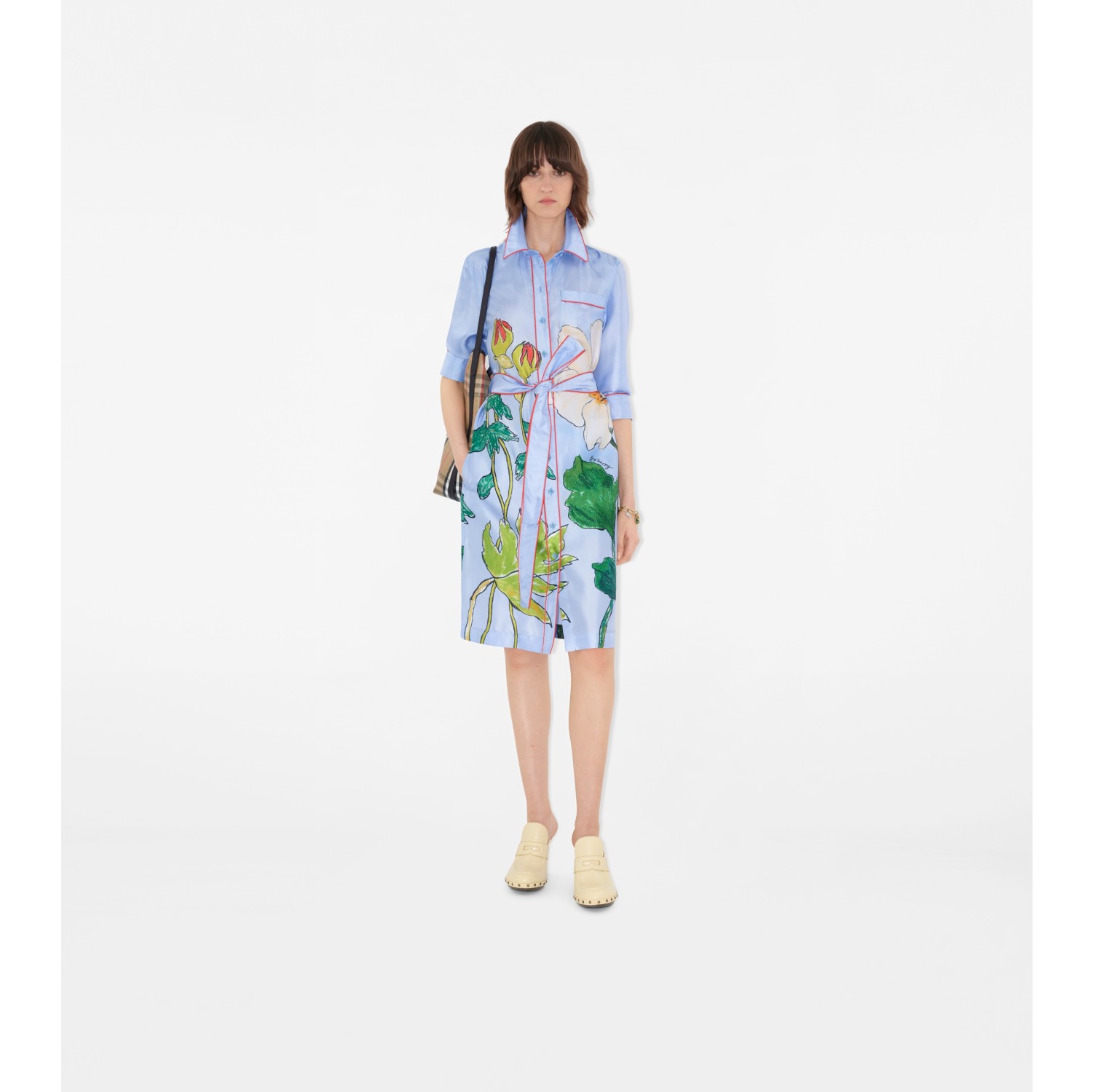 Highgrove Honeybee Silk Shirt Dress