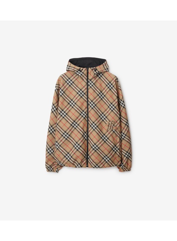 メンズジャケット | フーデッド＆ボマージャケット | Burberry® 公式サイト