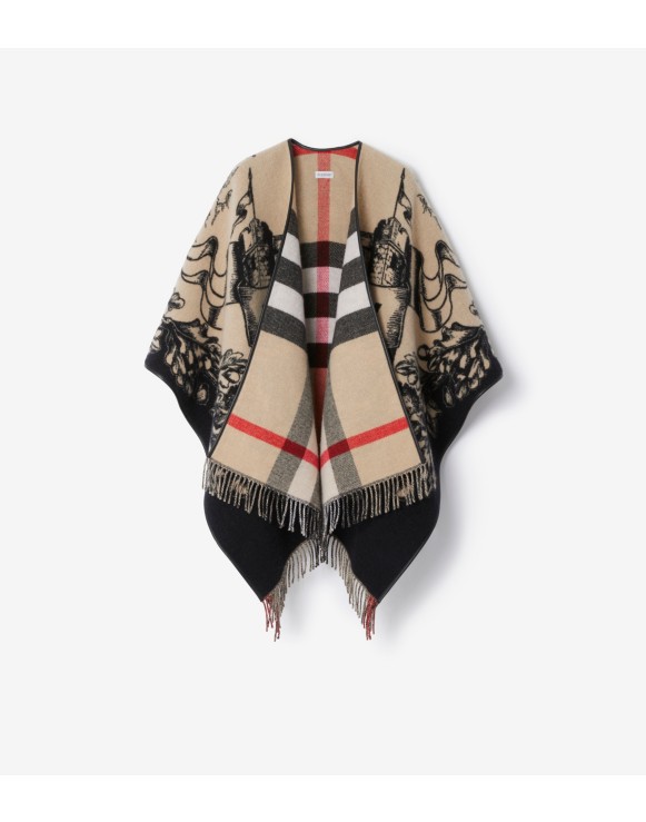 Men s Ponchos Capes Burberry Official