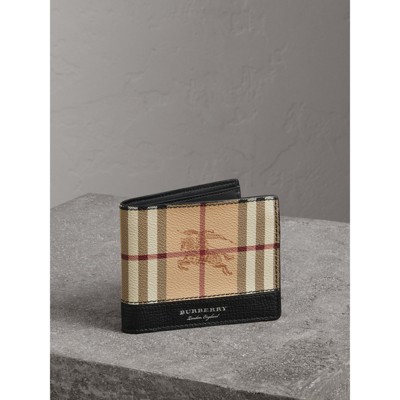 burberry men's wallet with id window