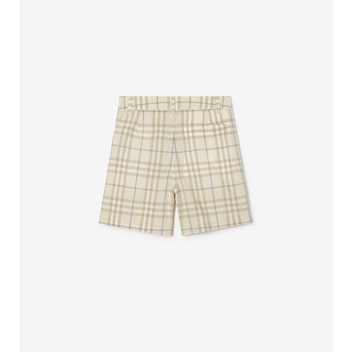 Check Cotton Shorts