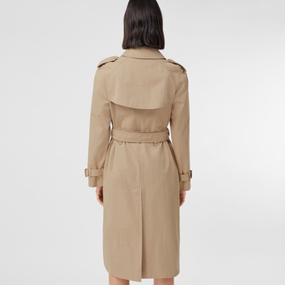 trench coat with gold buttons