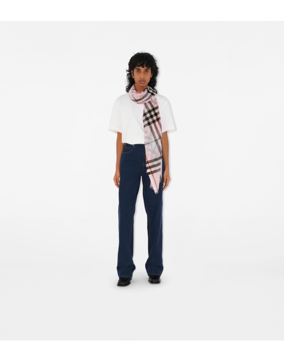 ウィメンズ ライトウェイトスカーフ | Burberry® 公式サイト
