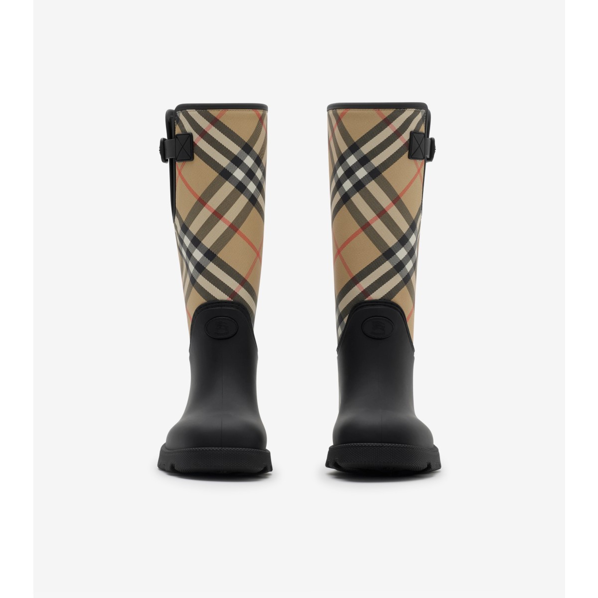  Check Rubber Marsh Stamp High Boots​