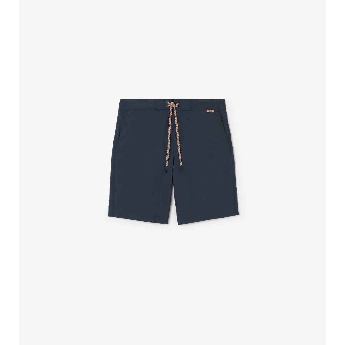  Check Knight Nylon Swim Shorts