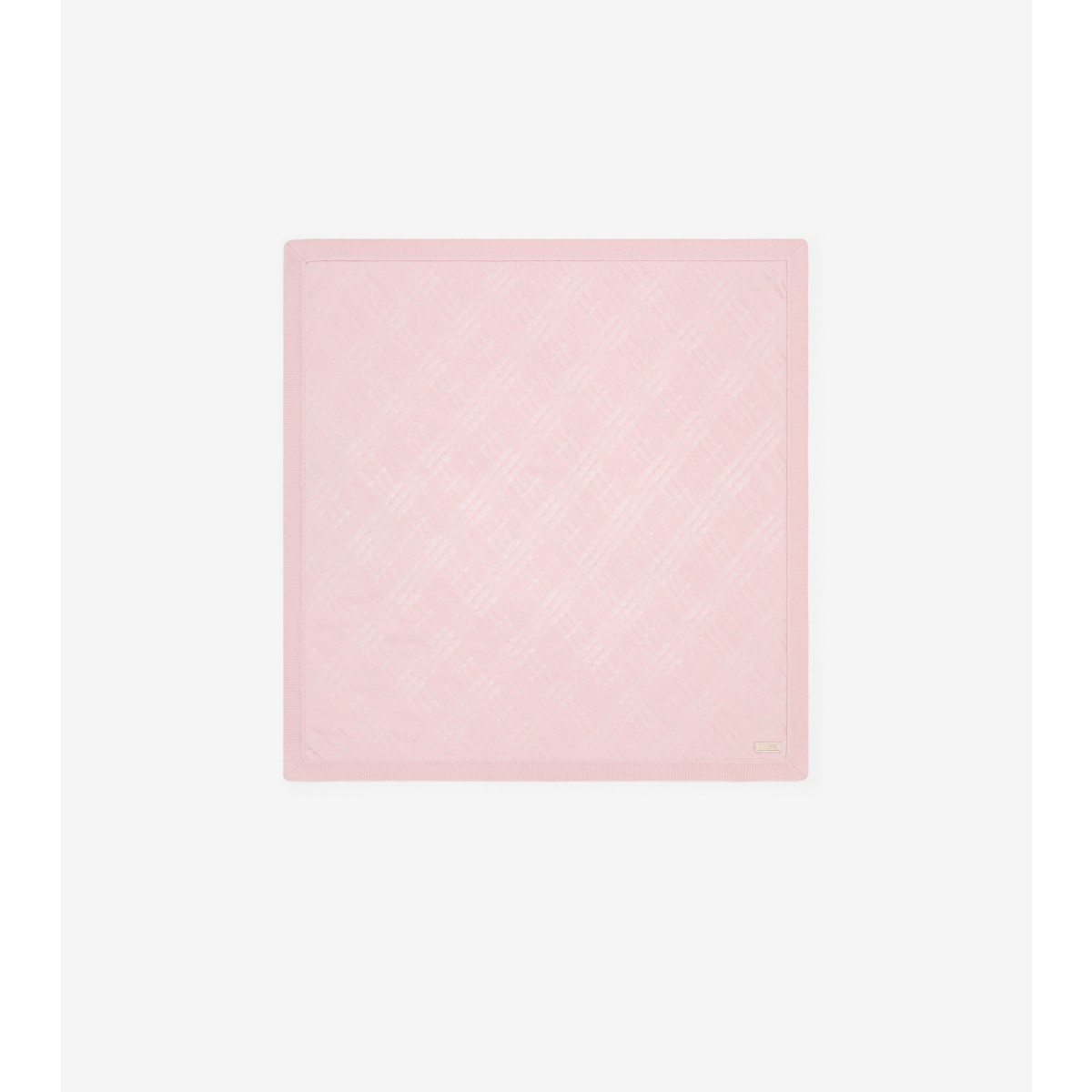  Check Cashmere Baby Blanket