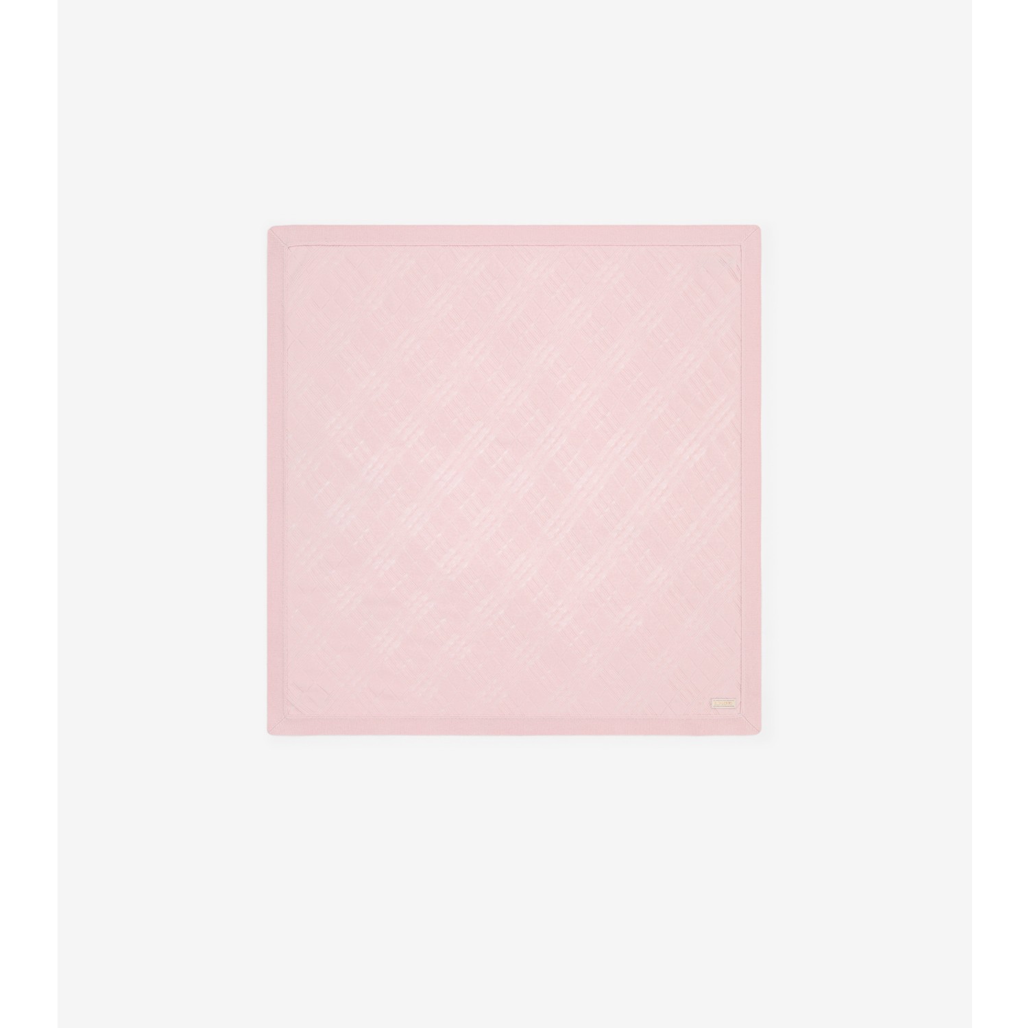 Check Cashmere Baby Blanket