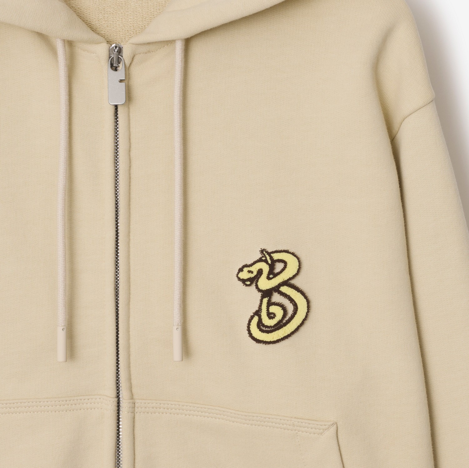 B Snake Cotton Zip Hoodie in Nutmeg - Women | Burberry® Official B Snake Cotton Zip Hoodie in Nutmeg - Women | Burberry® Official