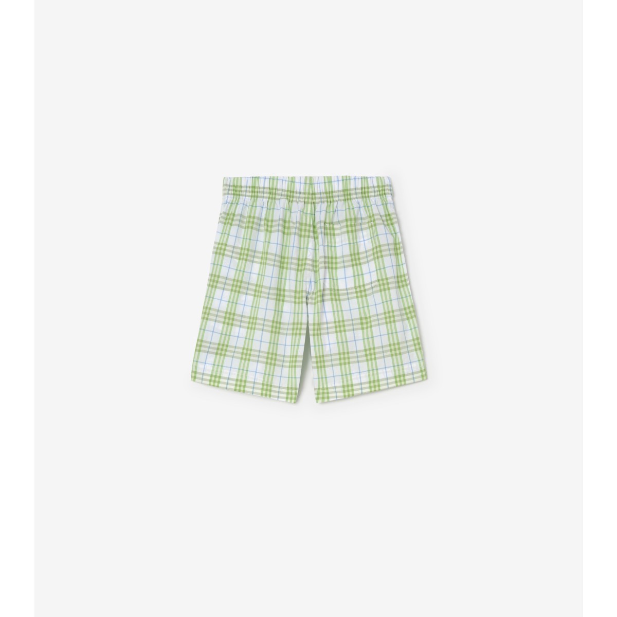  Check Cotton Shorts