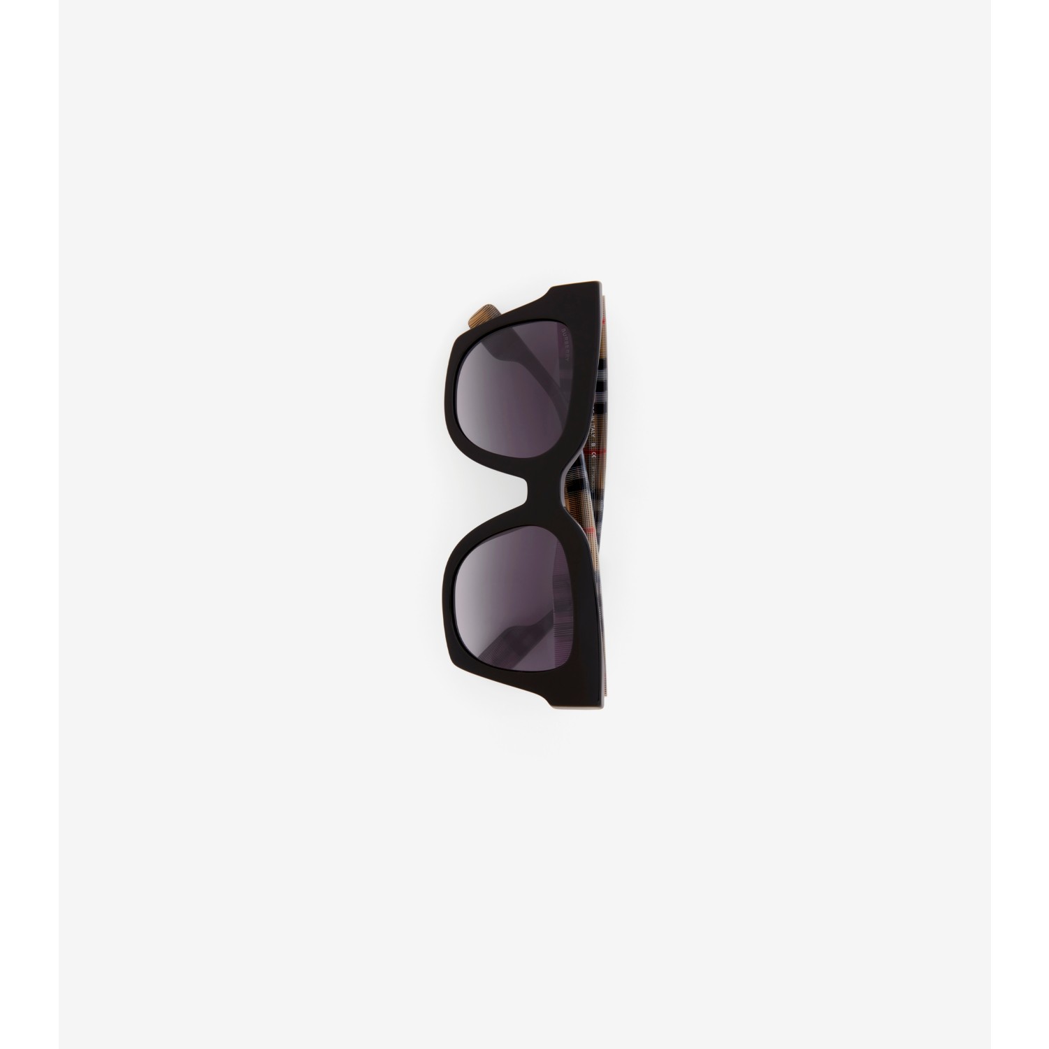 Lunettes de soleil carr es Noir Beige Femme Site officiel Burberry