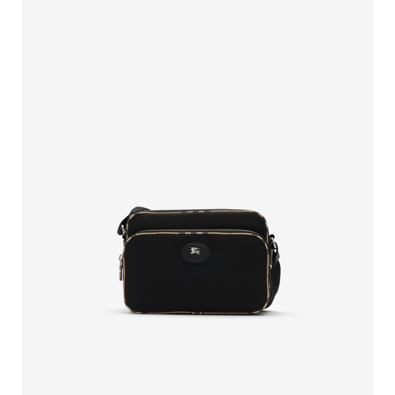 Check Trim Crossbody Bag
