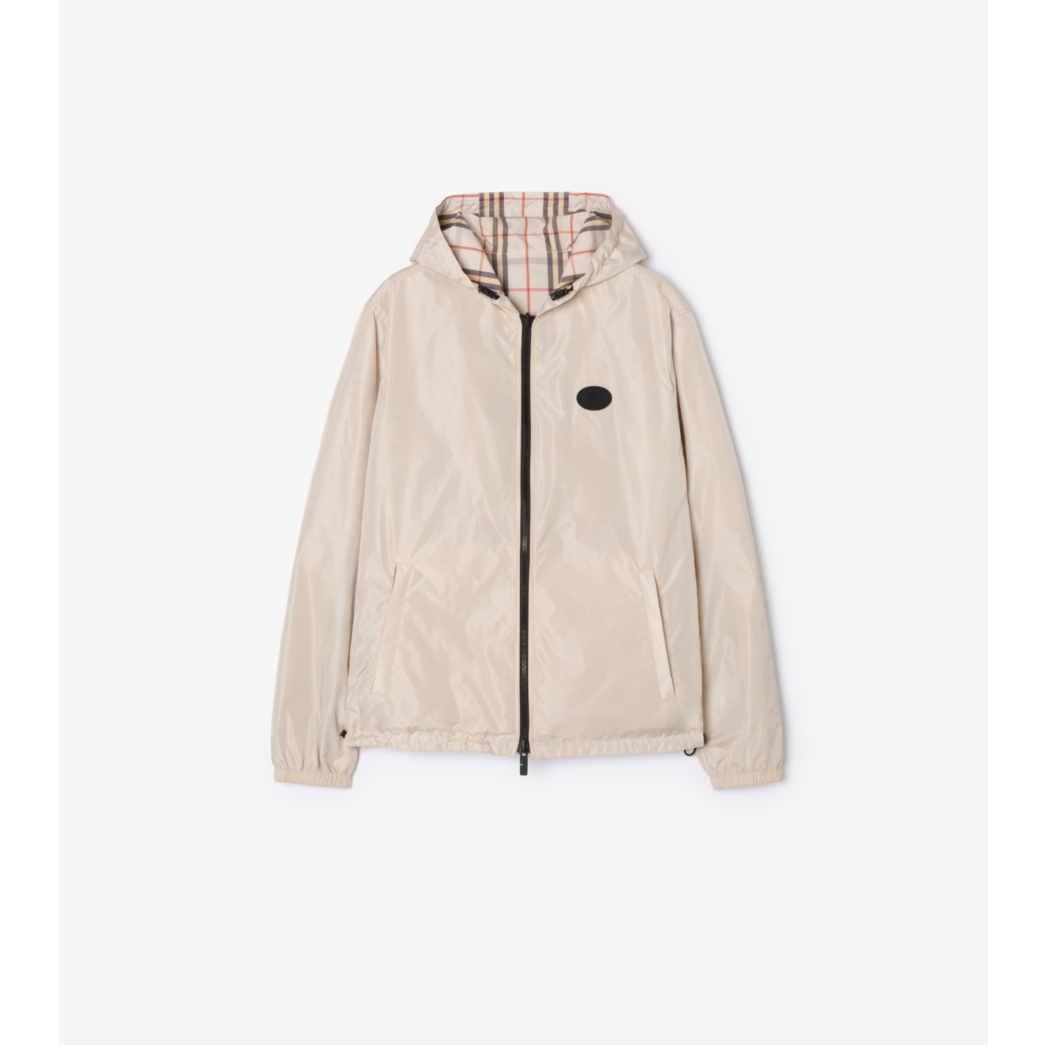 Reversible Check Newport Hooded Jacket