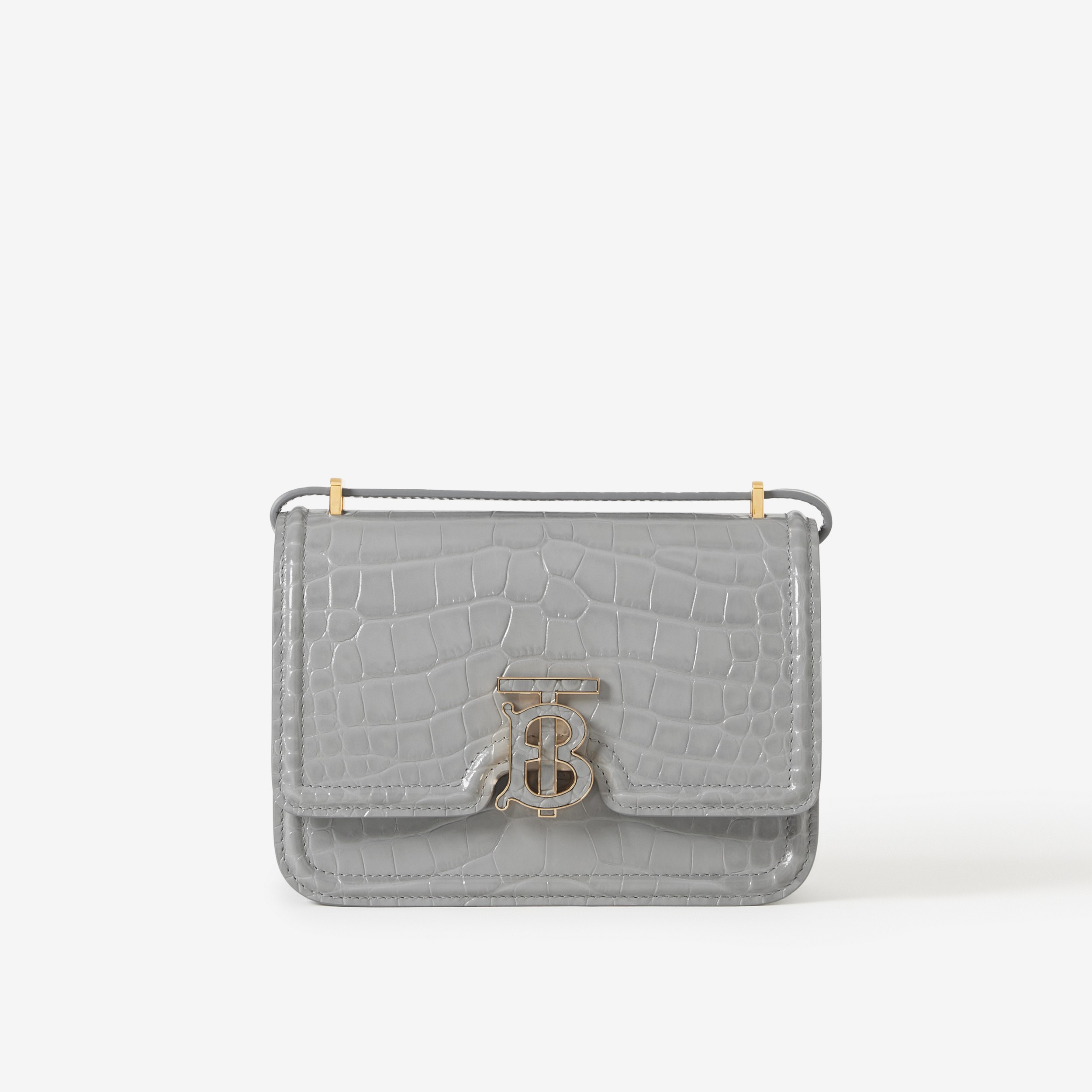Small TB Bag in Cloud Grey - Women | Burberry® Official - 1