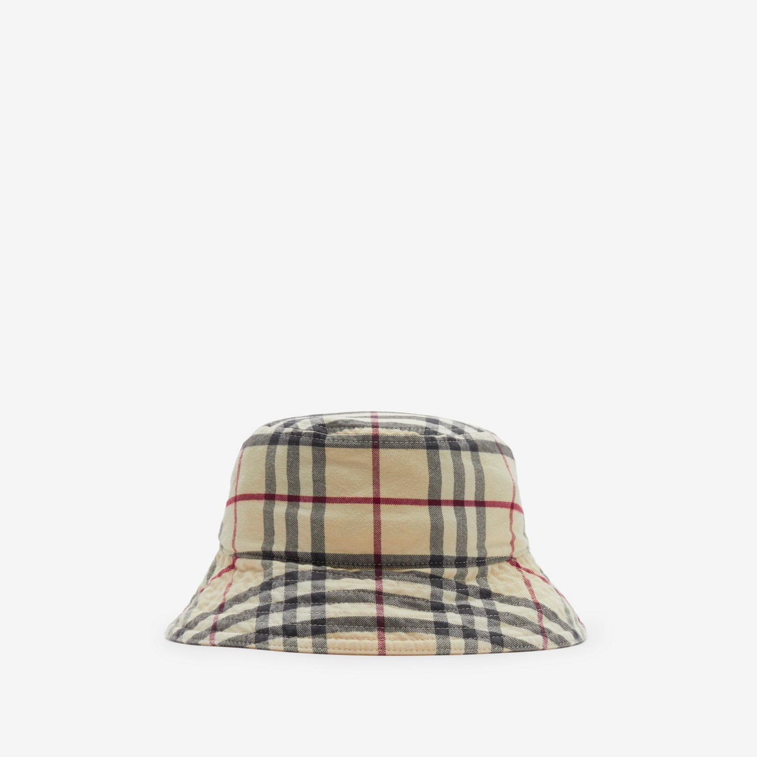 Sombrero de pesca en algodón Check