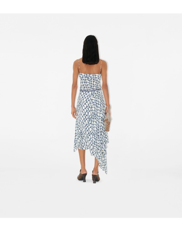Knot Silk Skirt