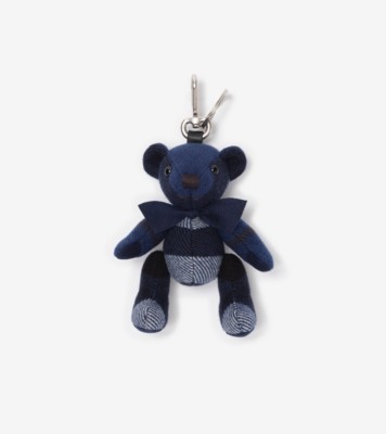 新品同様✨バーバリー トーマスベア チャーム ノバチェック BURBERRY トーマスベア チャーム (マストブルー) - メンズ | Burberry®公式サイト