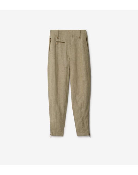 Linen Tailored Trousers