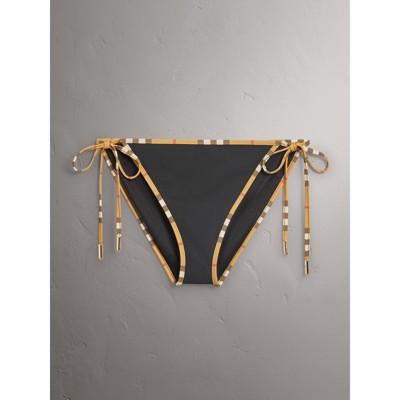 burberry swimsuit gold