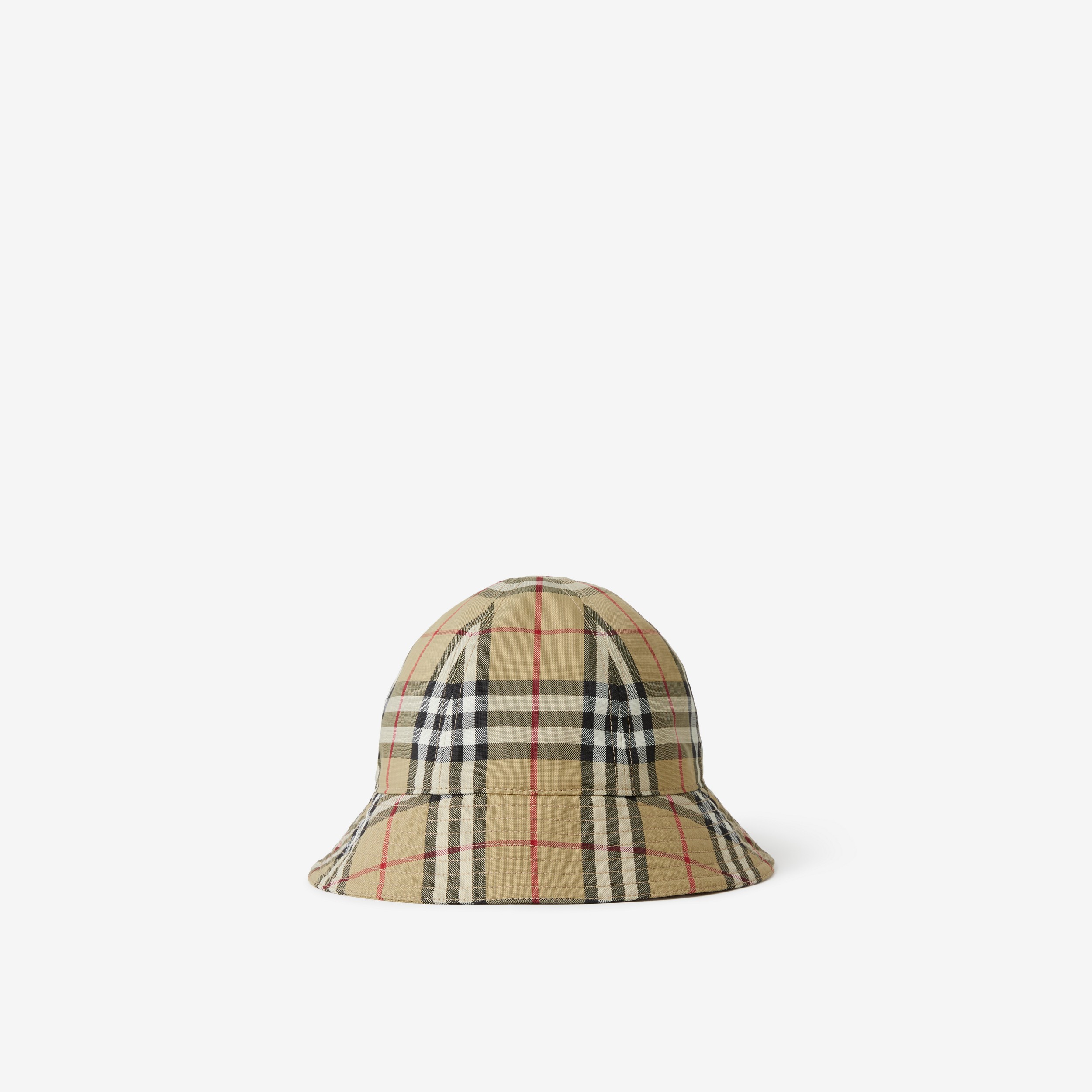 Chapéu Bucket de nylon (Bege Clássico) | Burberry® oficial - 3