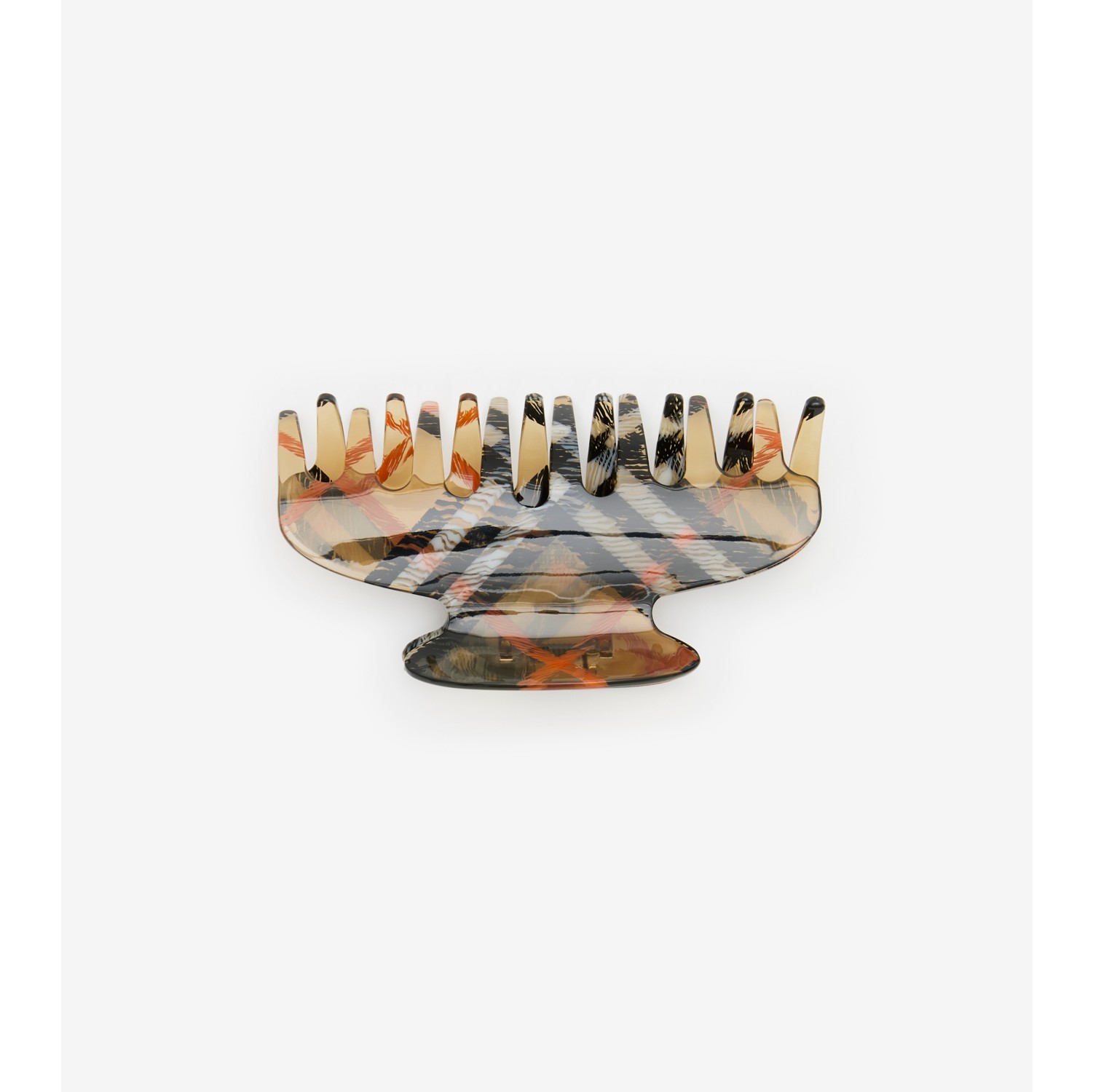 Check Claw Hair Clip