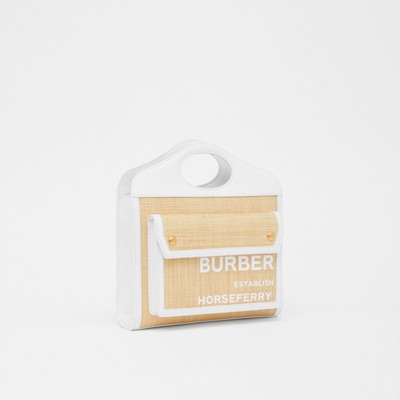 raffia bum bag