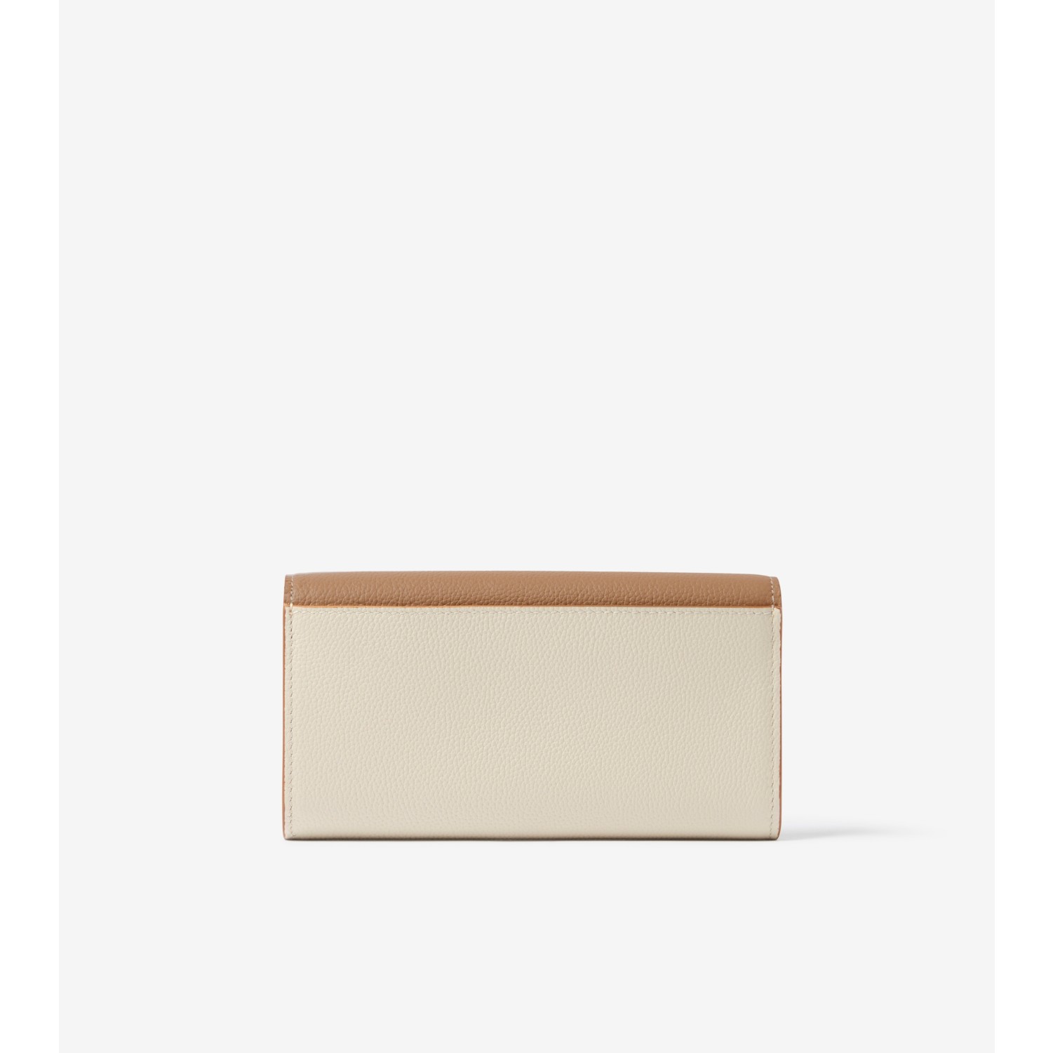 Tri-tone Grainy Leather TB Continental Wallet
