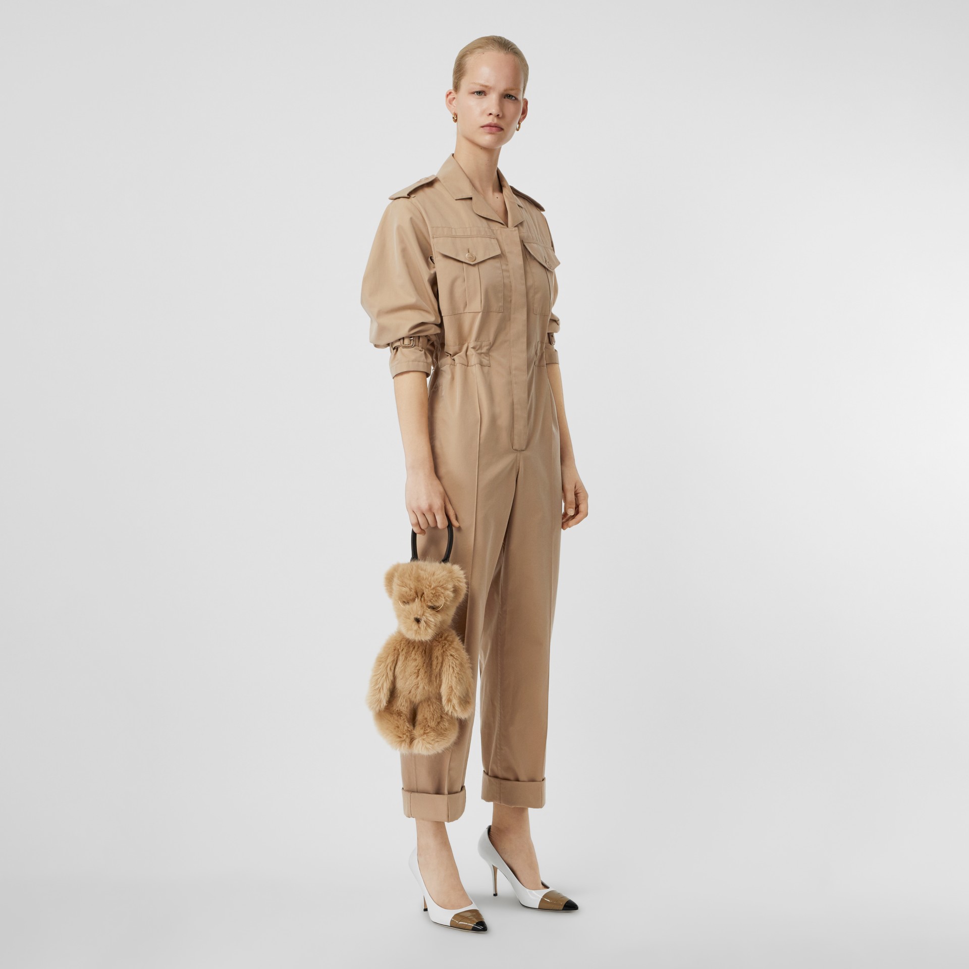 The Thomas Bear Shoulder Bag in Beige Women Burberry