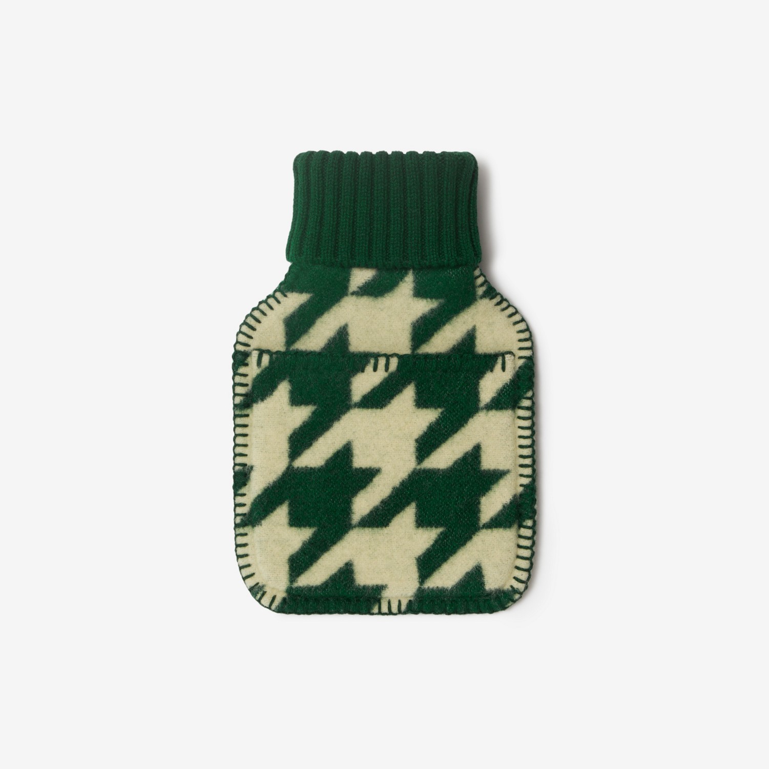 Houndstooth Wool Hot Water Bottle