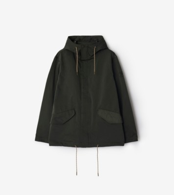 バーバリー ナイロンパーカー ボーダー風 8029340 BURBERRY バーバリー レディース ロゴテープ ECONYL ナイロン