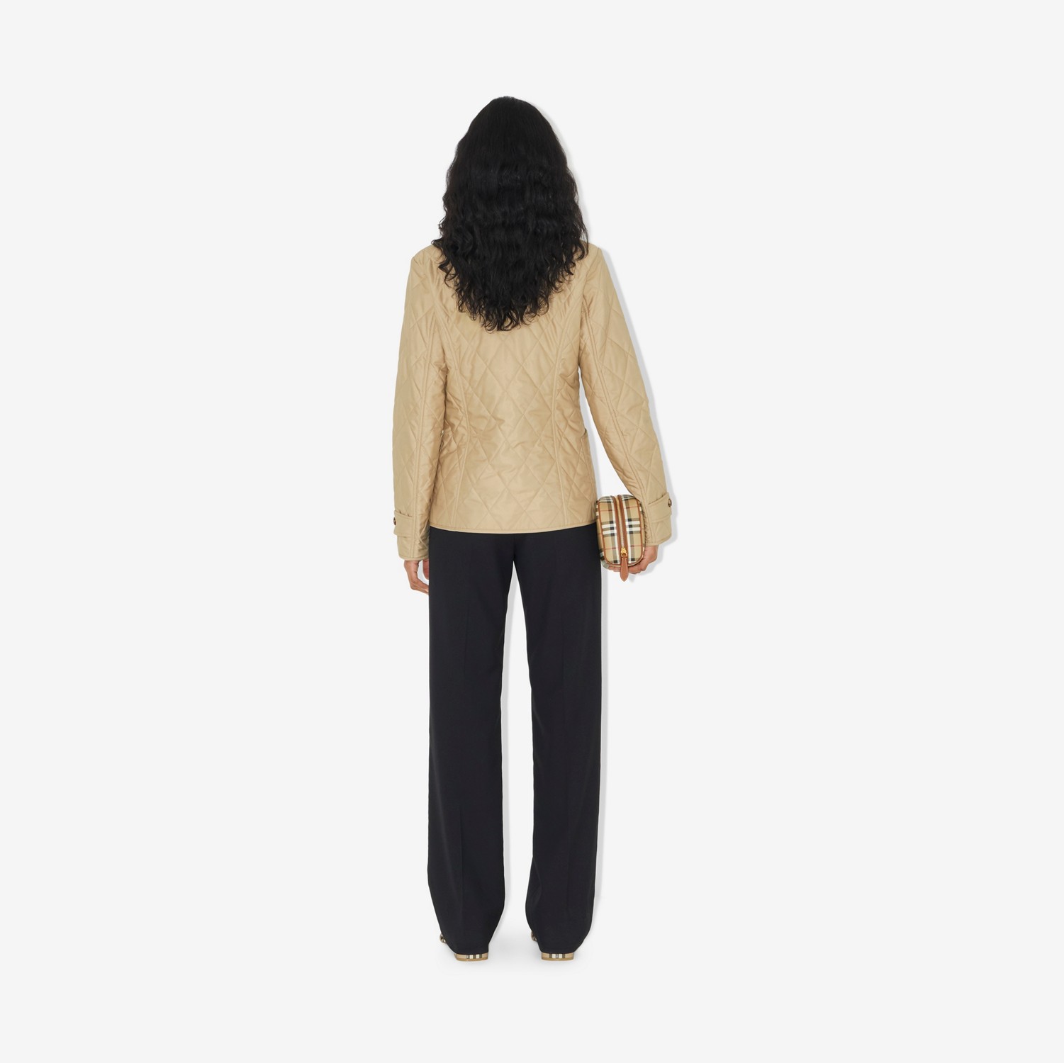 퀼팅 체온조절 재킷 (뉴 치노) - 여성 | Burberry®