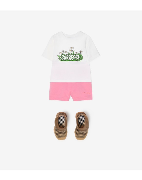 Daisy Logo Cotton T-shirt