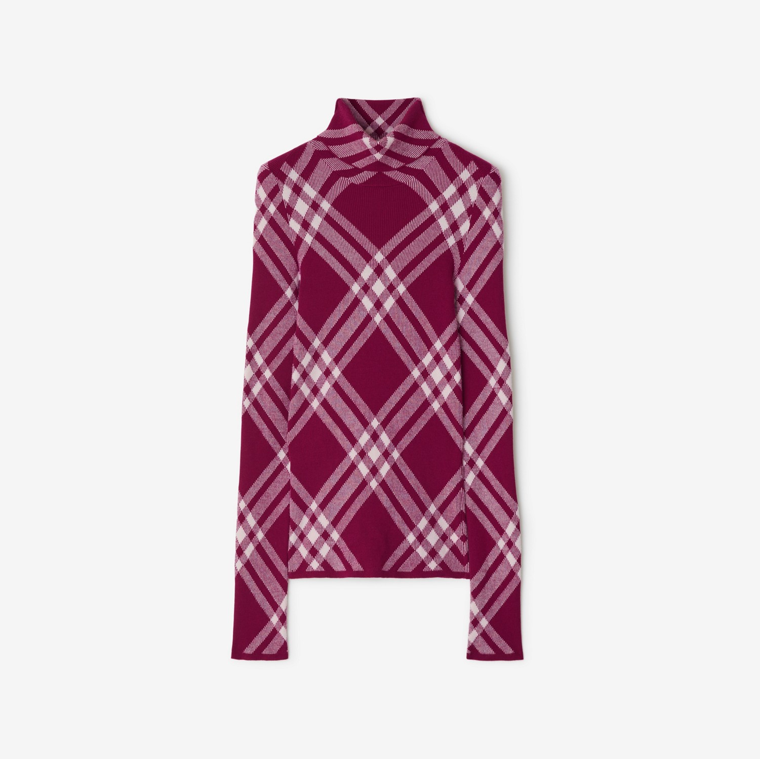 Suéter de lã xadrez (Ripple) - Homens | Burberry® oficial