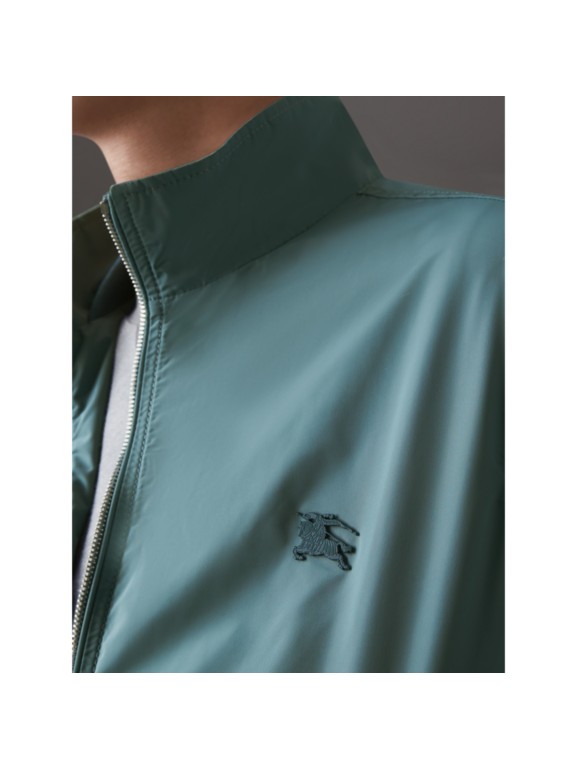 Lightweight Technical Jacket in Powder Green Men Burberry United States