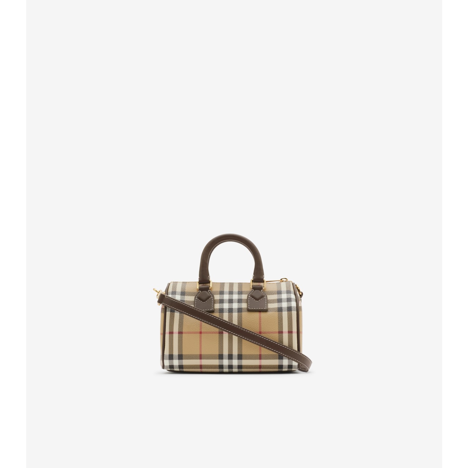 Mini Check Bowling Bag