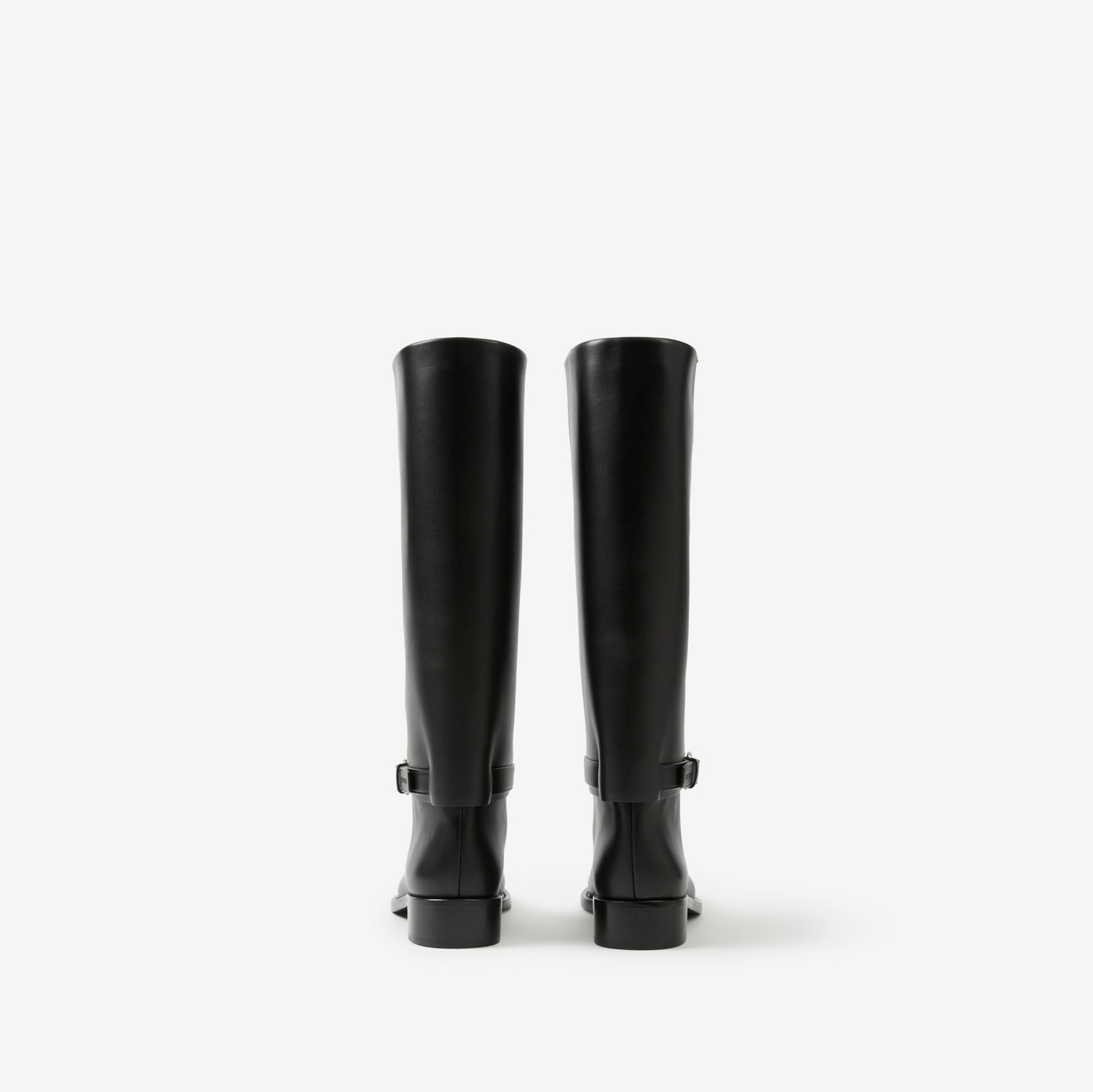 Leather Boots in Black - Women | Burberry® Official