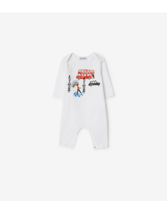 London Stretch Cotton Jumpsuit