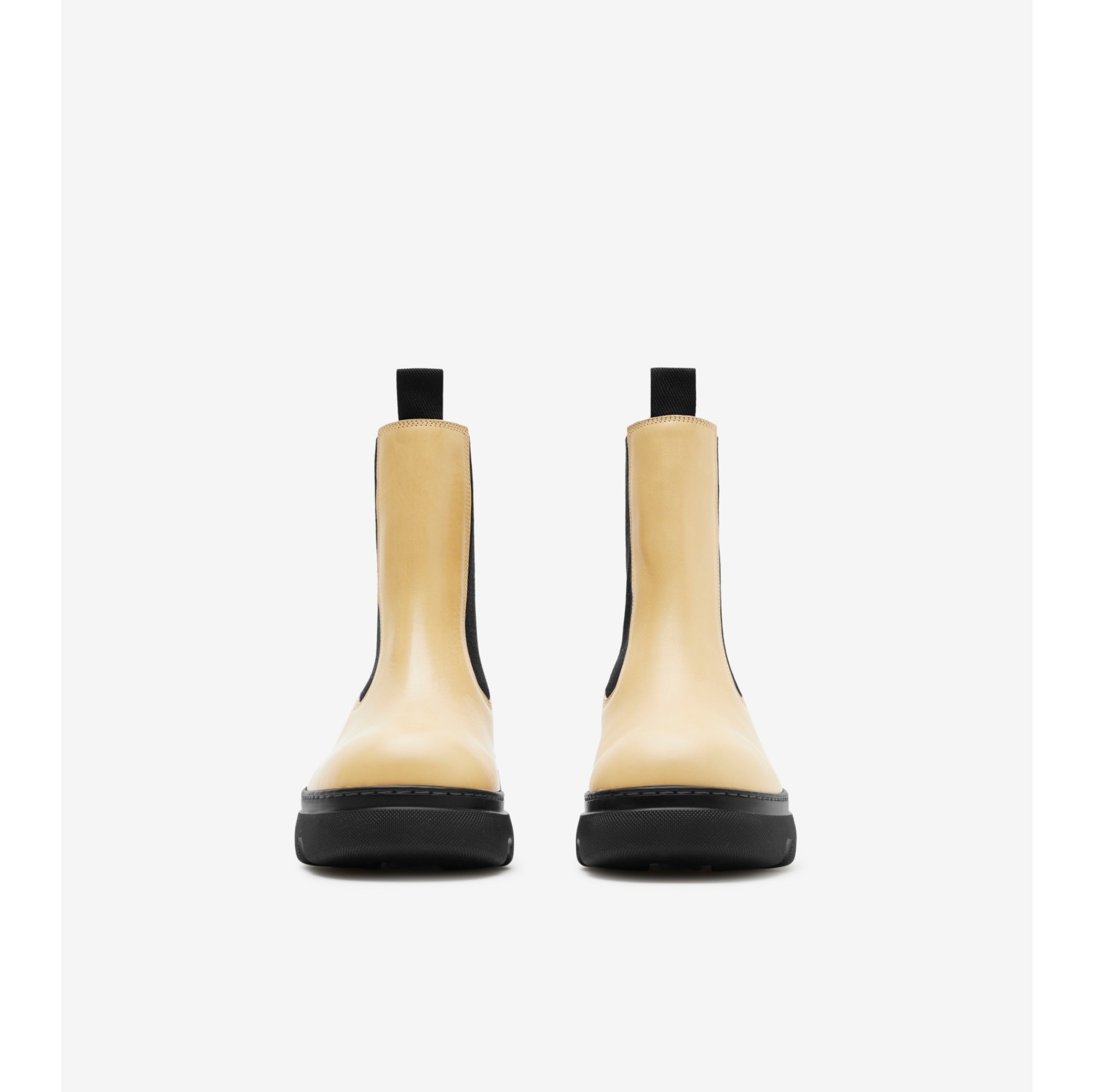 Leather Creeper Chelsea Boots