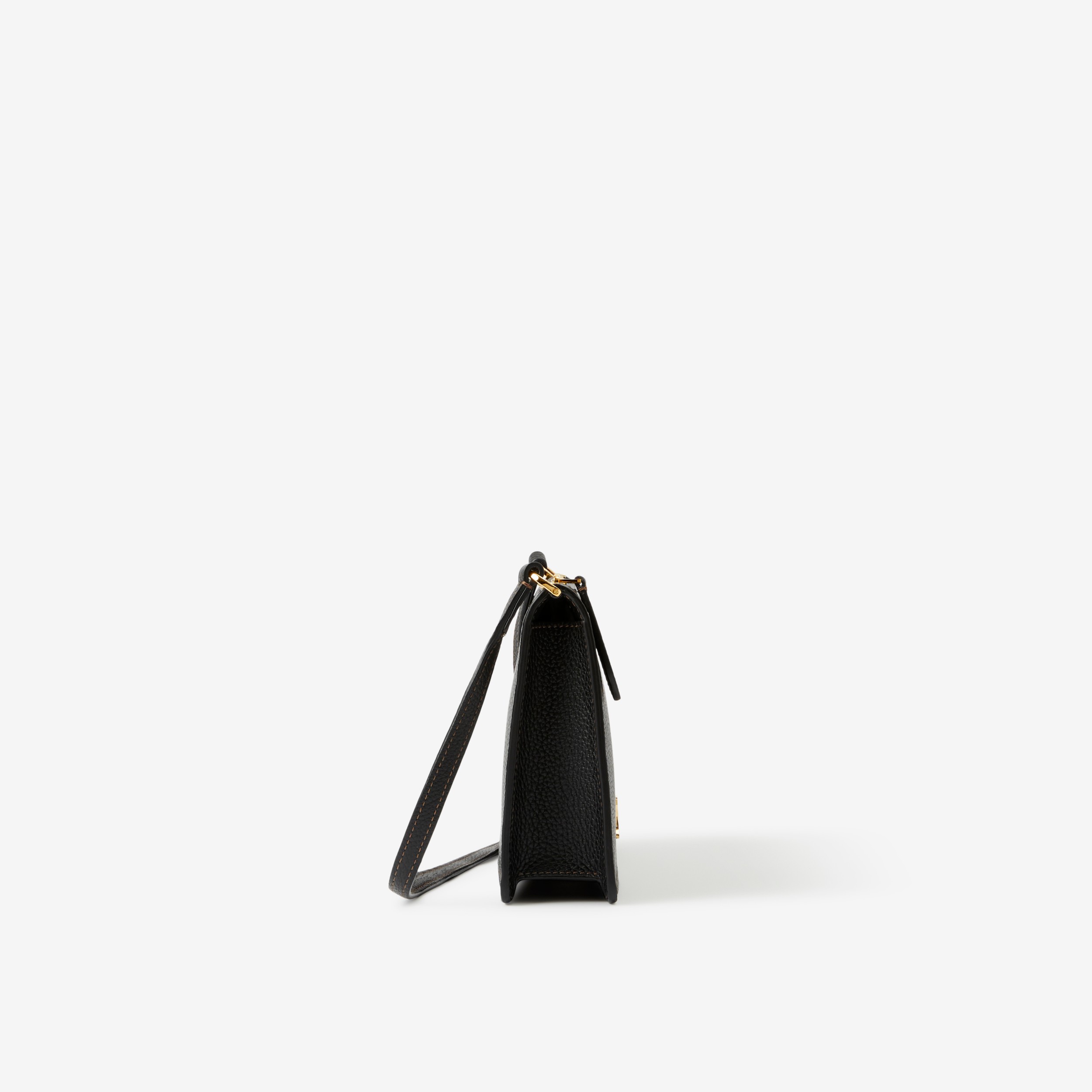 Mini TB Shoulder Pouch in Black - Women | Burberry® Official - 2