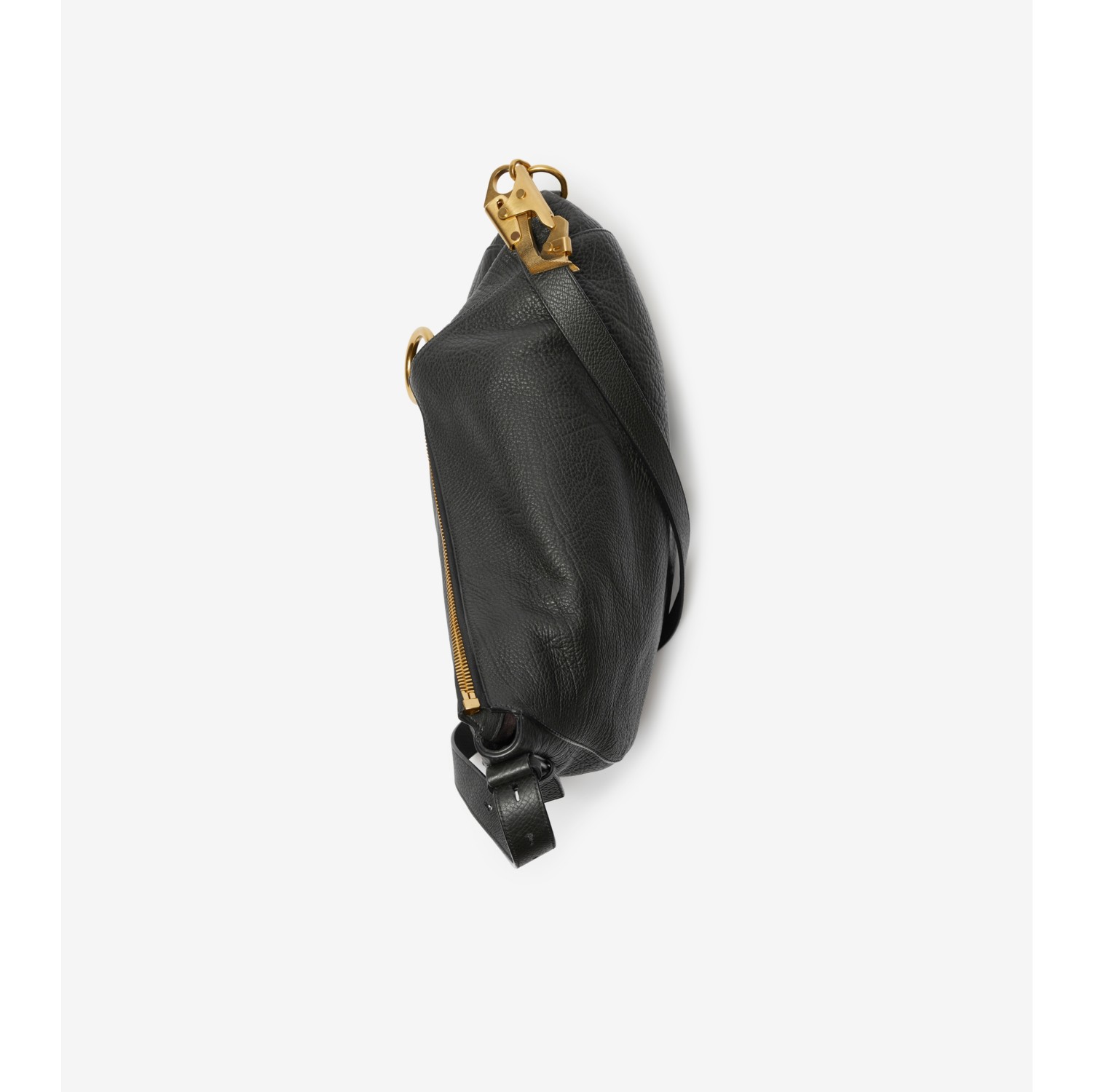 Mittelgroße Tasche „Knight“ (Schwarz), Leder