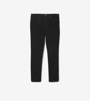 Slim Fit Jeans in Black - Men, Denim