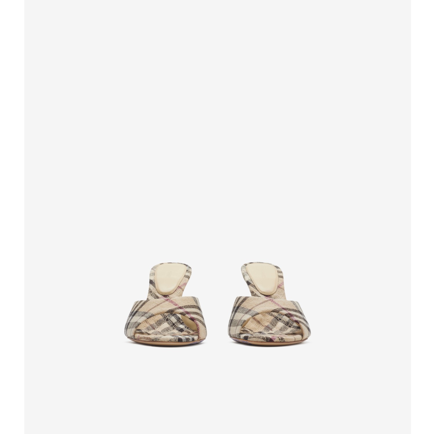 Check Mews High Mules​
