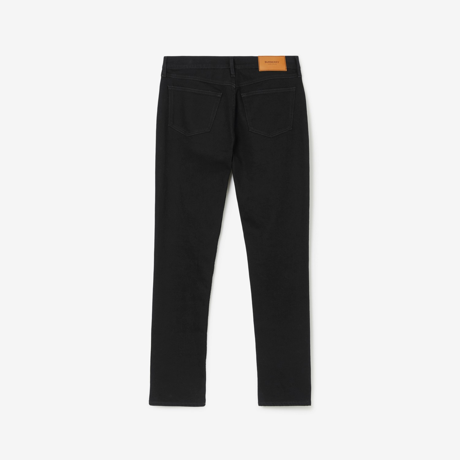 Calças jeans com corte slim (Preto) - Homens | Burberry® oficial
