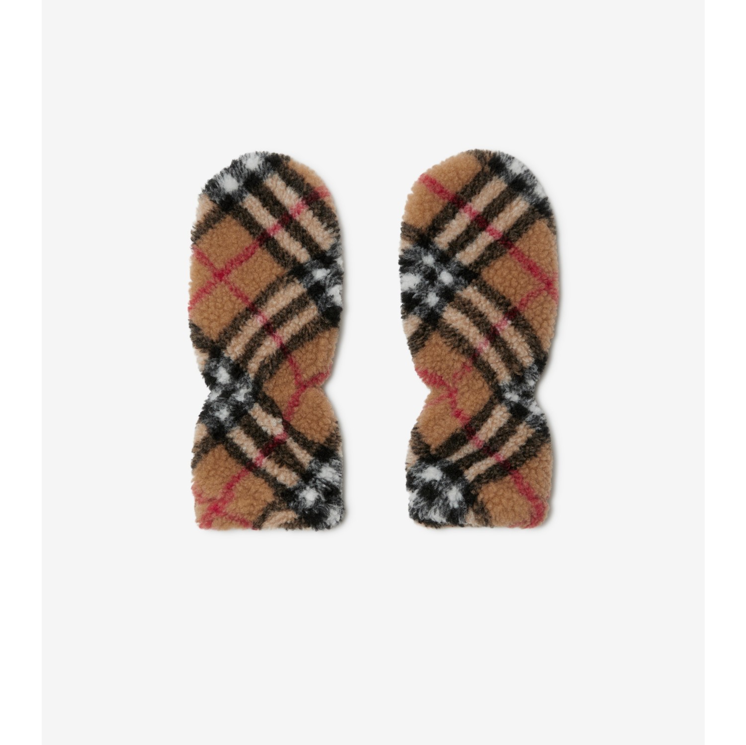 Burberry store wool gloves